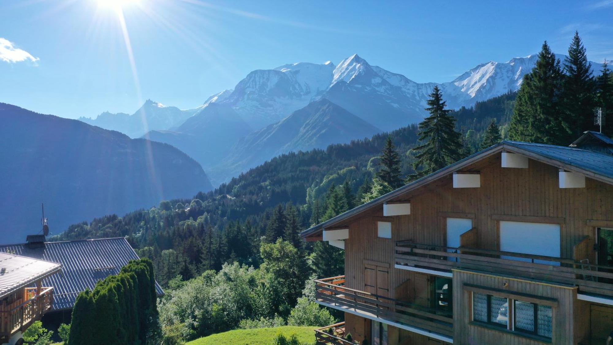 Appartement Au Loup Blanc Avec Vue Mont Blanc Saint-Gervais-les-Bains
